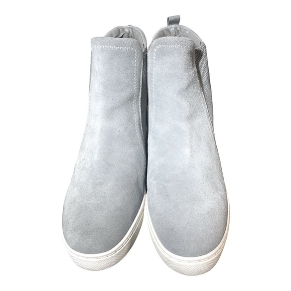 Steve Madden Wedge Sneaker gray size 10 - Picture 4 of 9